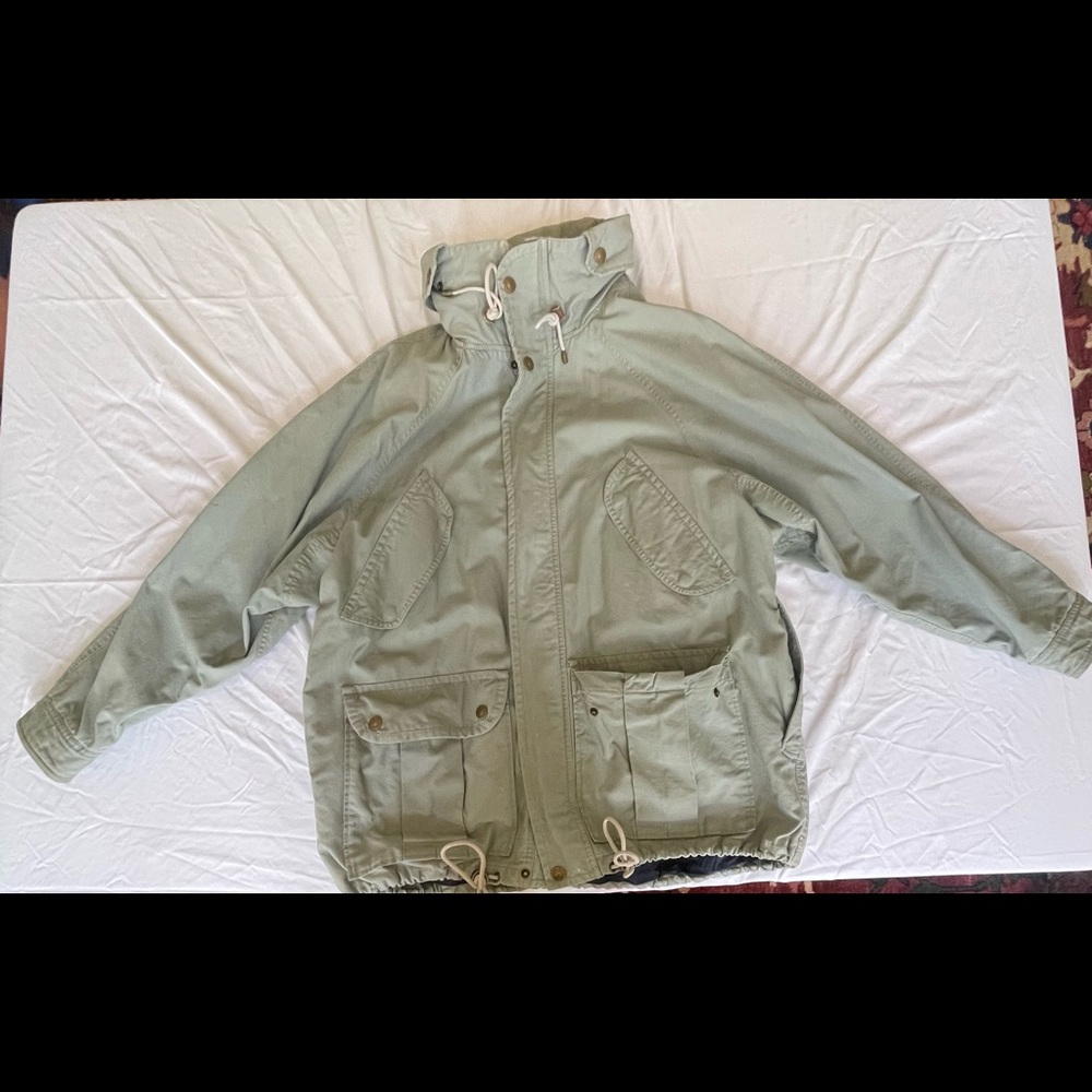 Mens Banana Republic Vintage Adventure Large Canvas Jacket